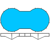 Whitsunday Resin 30 x 16 (9.16 x 4.8m) 4'6" Double End Keyhole Pool